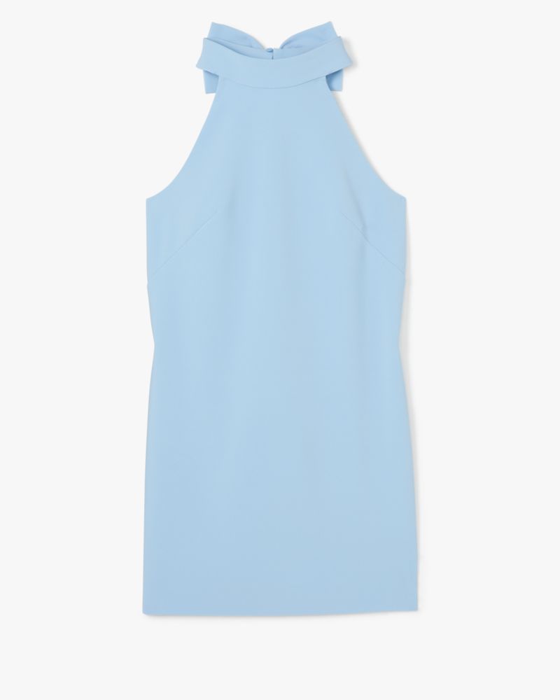 Kate Spade,Twill Shift Dress,Shift,Bow,Day Party,Blue