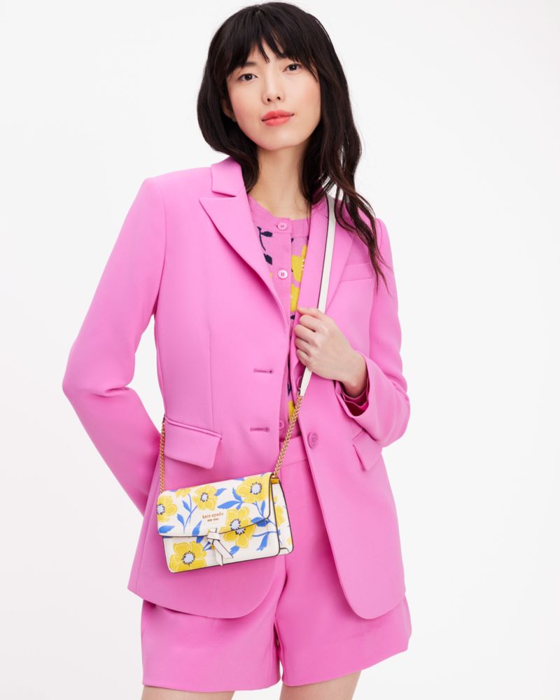 Knott Sunshine Floral Flap Crossbody | Kate Spade New York Knott Sunshine Floral Flap Crossbody | Kate Spade New York