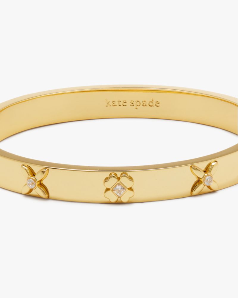 Kate spade heart on sale of gold bangle uk