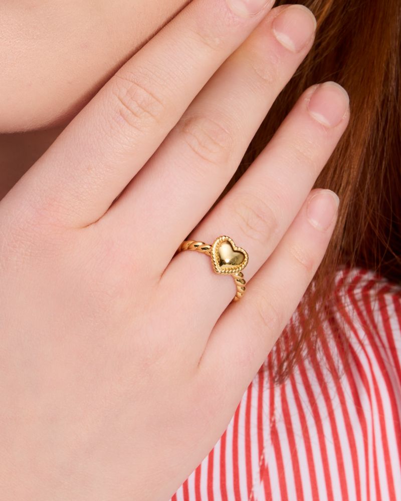 Kate spade store rose gold ring