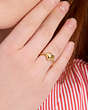 Kate Spade,Golden Hour Heart Ring,Gold