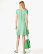 Kate Spade,Jazzy Gingham Ponte Fiorella Dress,Fresh Greens