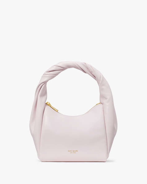 Kate Spade,Twirl Top-Handle Bag,Shimmer Pink