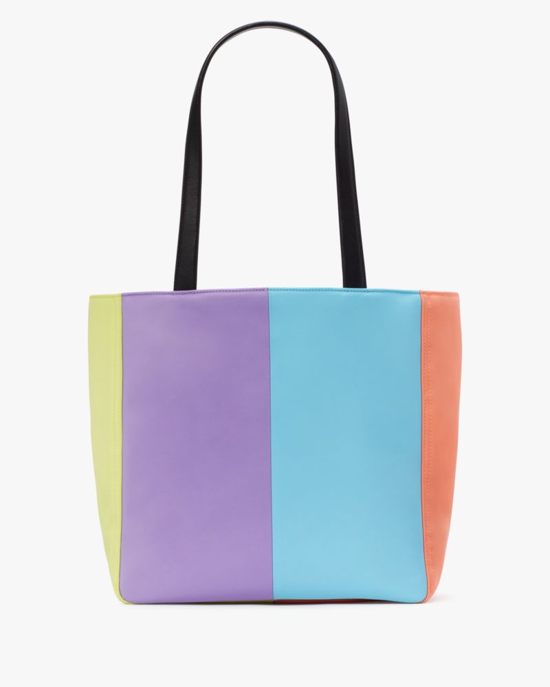 NWT Kate Spade purchases Pride Small Rainbow Refined Grain Leather Reversible Tote Bag