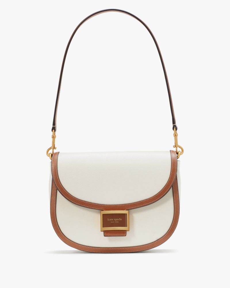 Kate Spade,Katy Colorblocked Convertible Saddle Bag,