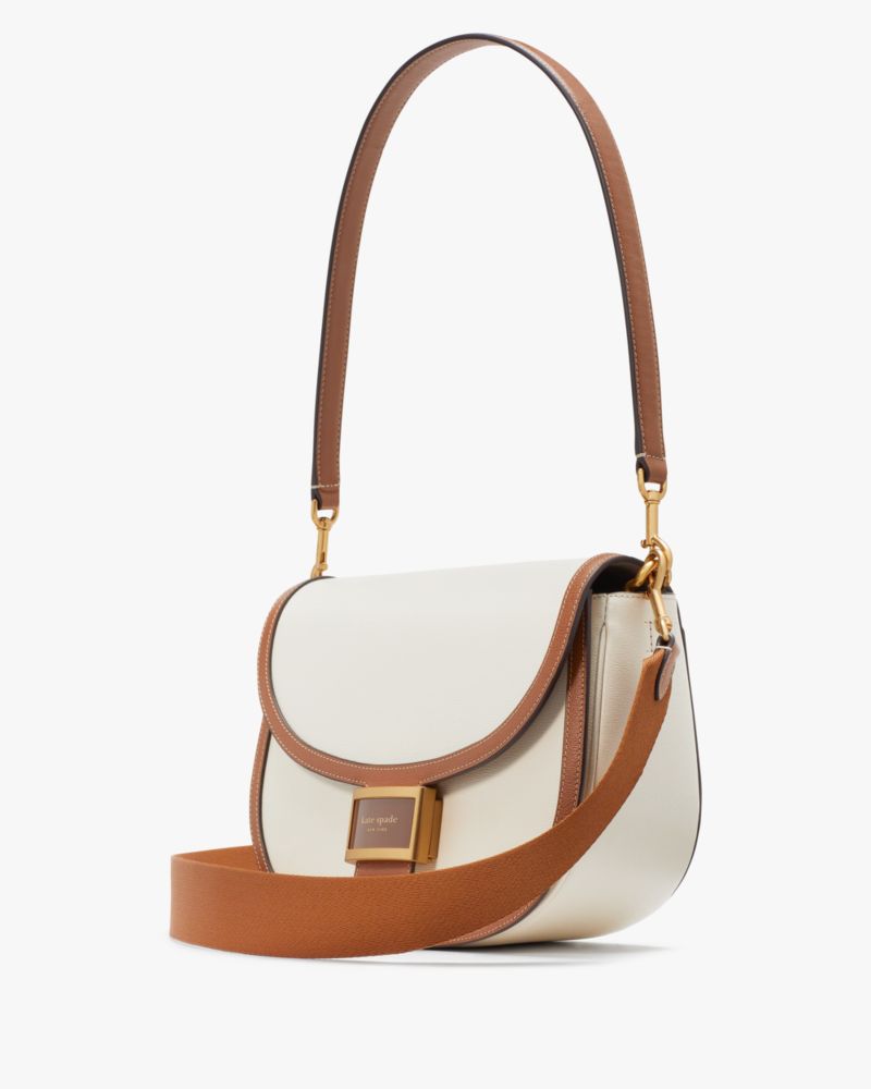 Kate Spade,ケイティ カラーブロックド コンバーチブル サドル バッグ,ショルダーバッグ,