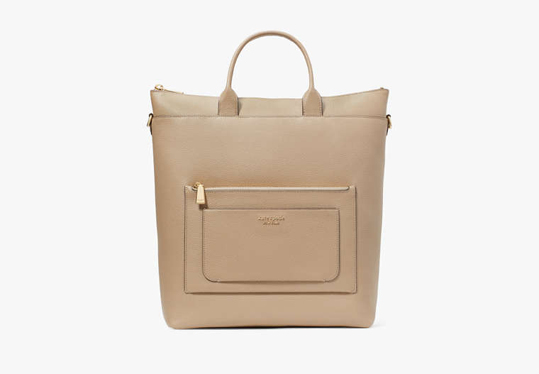 Kate Spade,Walker Convertible Backpack,Timeless Taupe image number 0