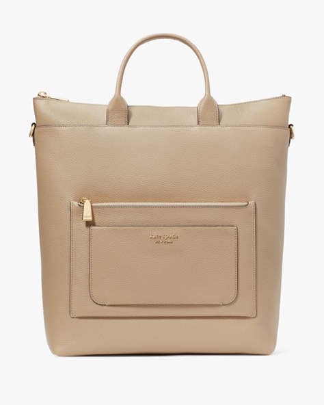 Kate Spade,Walker Convertible Backpack,Timeless Taupe