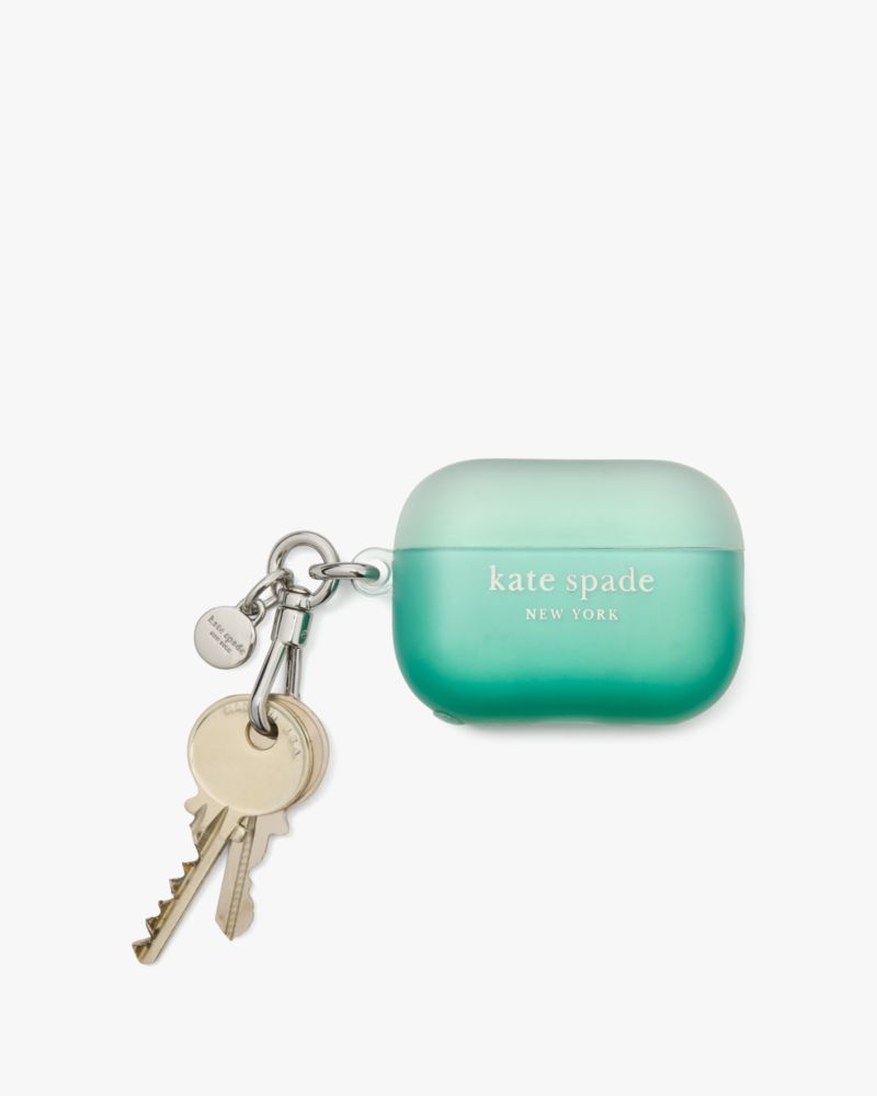 Kate Spade,オンブル エアーポッズ Pro 第2世代 ケース,モバイルアクセサリー,ミントリキュールマルチ