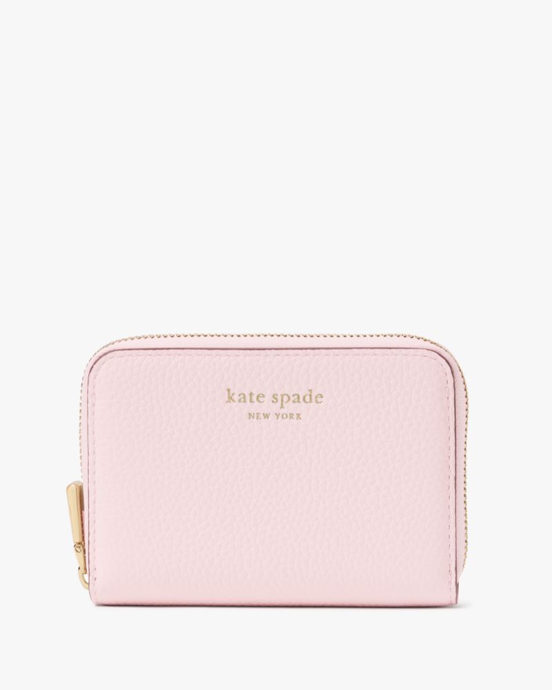 Kate Spade,アバ アコーディオン ウォレット,ミニ財布,シマーピンクマルチ