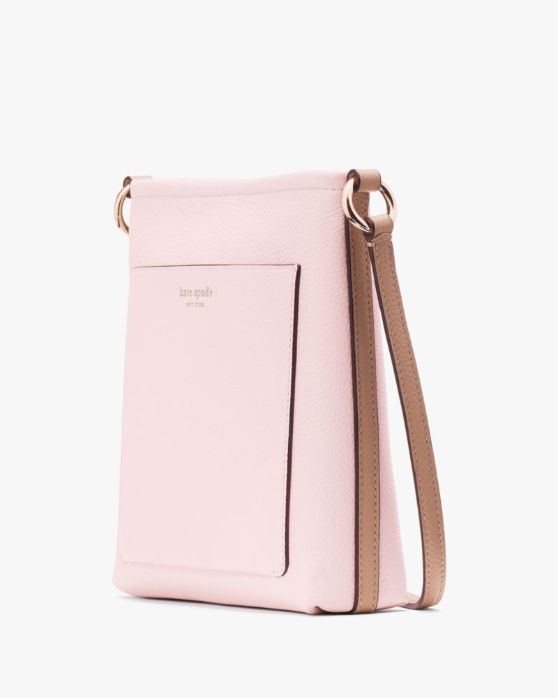 Kate Spade,AVA SWINGPACK ,Leather,Crossbody,Logo,Word Embellishment,Casual,Pink