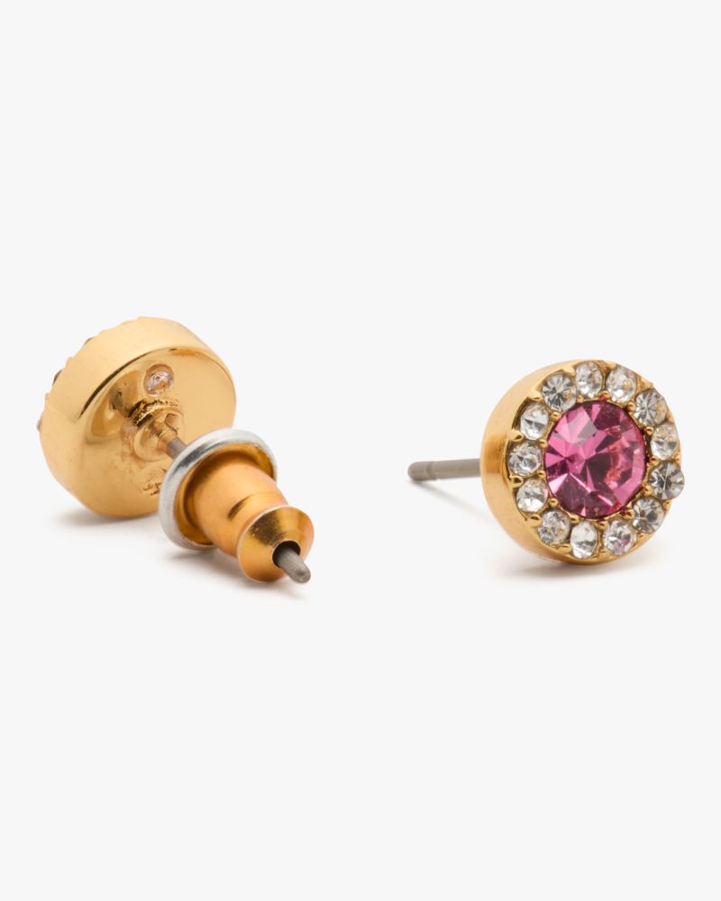 Kate Spade,You're A Gem Pave Halo Studs,