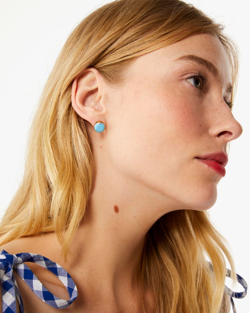 Kate Spade,Rise And Shine Studs,Turquoise