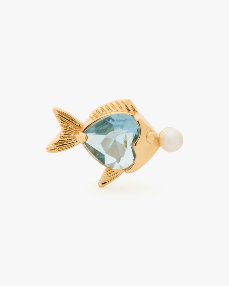 What A Catch Fish Studs Kate Spade Outlet