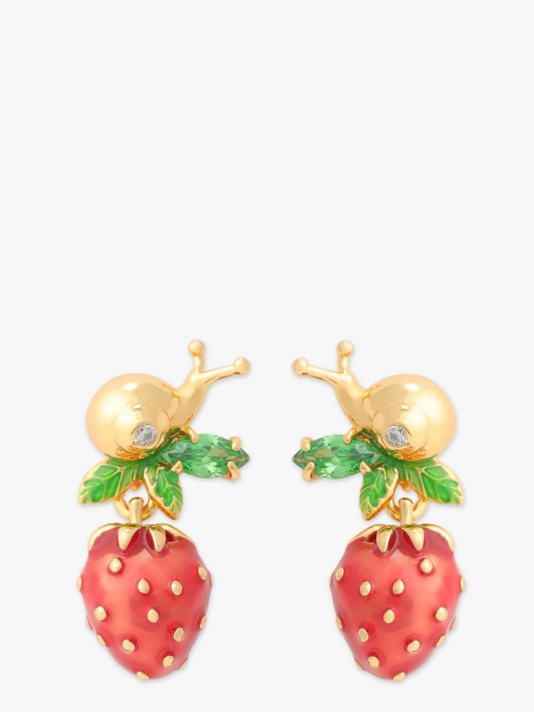 Kate Spade,ストロベリー フィールズ ドロップ ピアス,ジュエリー,