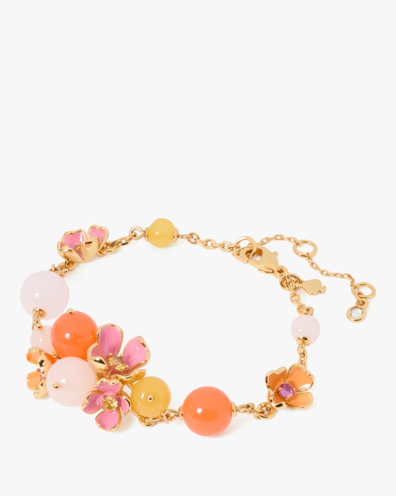 Kate Spade,Freshly Picked Bracelet,Pink Multi