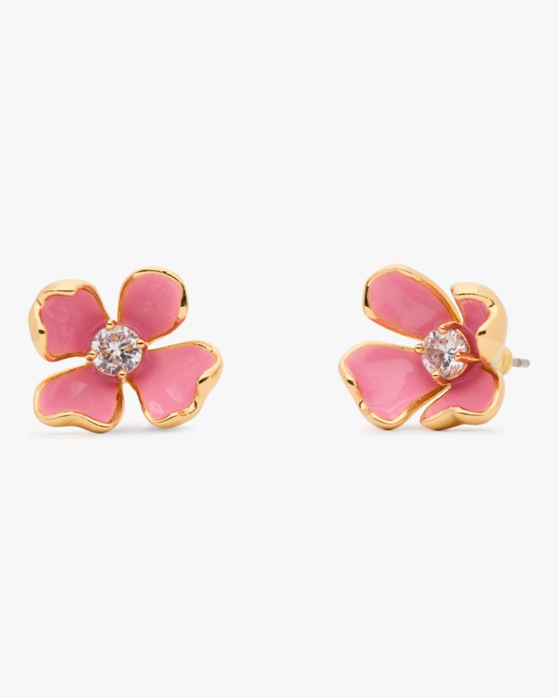 Kate Spade,Freshly Picked Studs,Pink