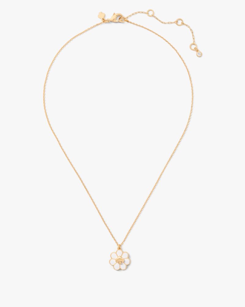 Kate Spade,Day Tripper Mini Pendant,White