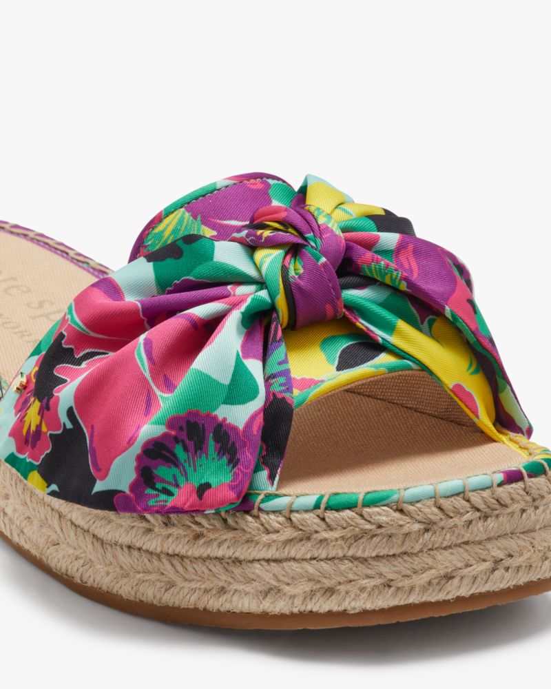 Kate Spade,ルーシー オーキッド ブルーム エスパドリーユ,サンダル ,