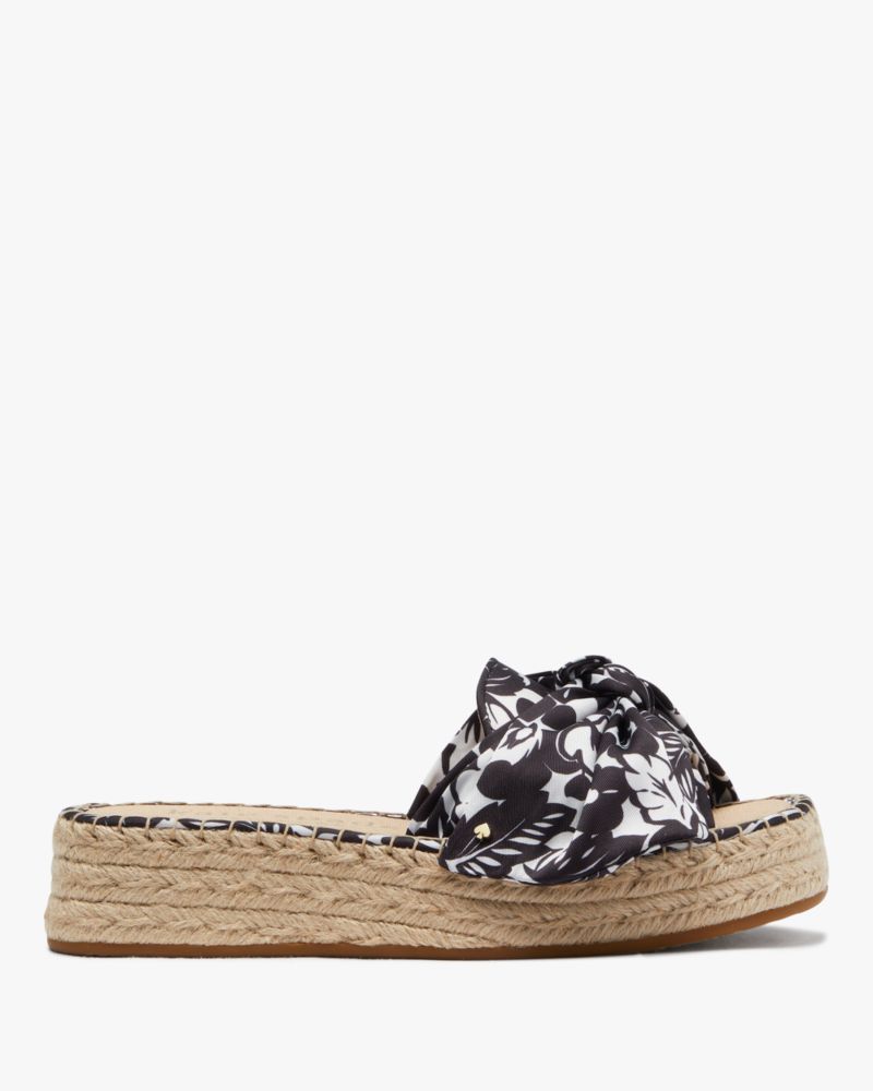 Kate Spade,Lucie Tropical Foliage Espadrilles,