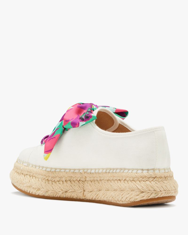 Kate Spade,Eastwell Orchid Bloom Sneakers,Casual,Fresh White