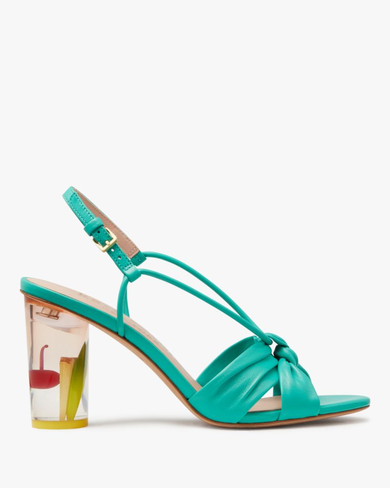 Kate Spade,Mai Tai Heels,Lining Leather,Nappa Leather,Sandals,Twist,Day Party,