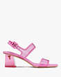Kate Spade,Milani Lucite Heels,Evening,Carousel Pink