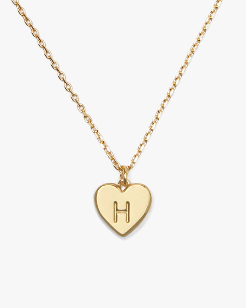 Initial Here H Pendant