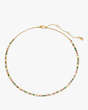Kate Spade,Sweetheart Delicate Tennis Necklace,Multi