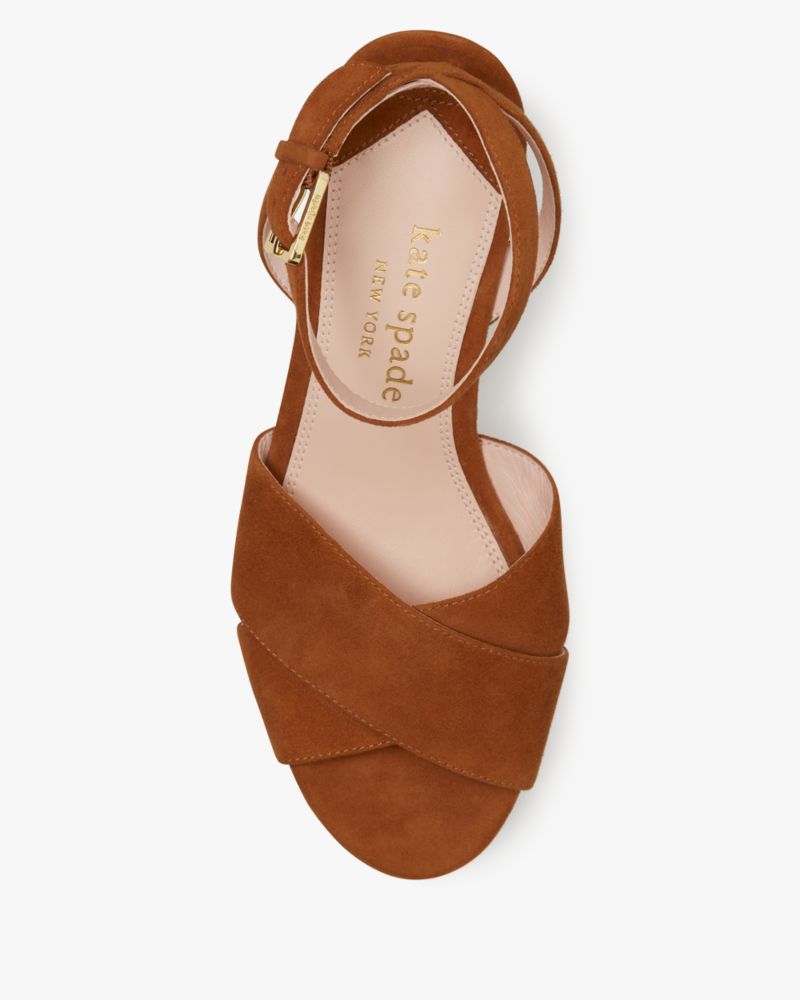 Kate Spade,Rio Platforms,Day Party,Brown