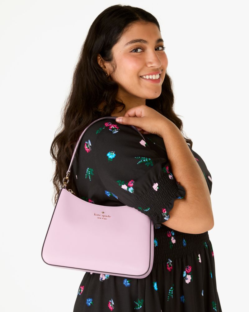 Kate Spade,Madison Shoulder Bag,Leather,Shoulder Bag,Metal Material,Metal,Logo,Adjustable,Casual,