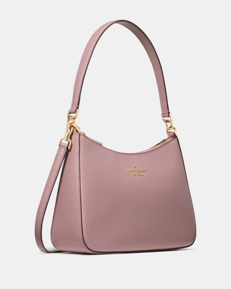 Kate Spade,Margot Convertible Shoulder Bag,Leather,Shoulder Bag,Metal Material,Logo,Adjustable,Casual,