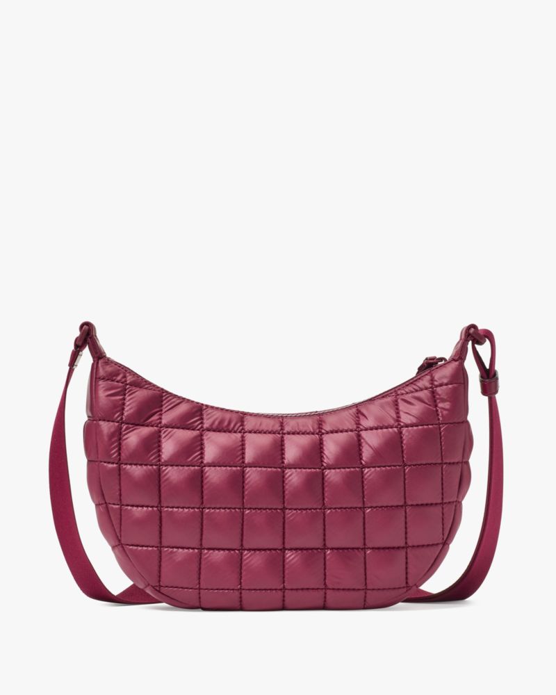 Kate Spade,Camden Quilted Large Sling Bag,Lining Nylon,Crossbody,Metal Material,Metal,Logo,Adjustable,Color Metal,Casual,