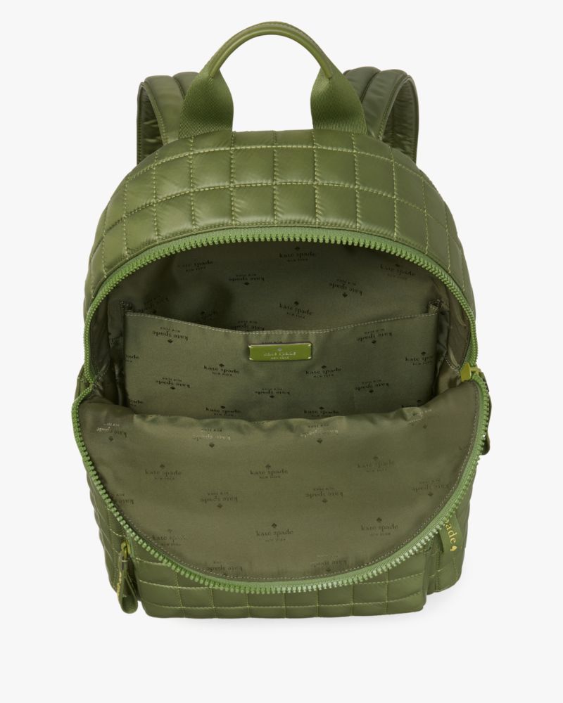 Large quilted backpack hotsell