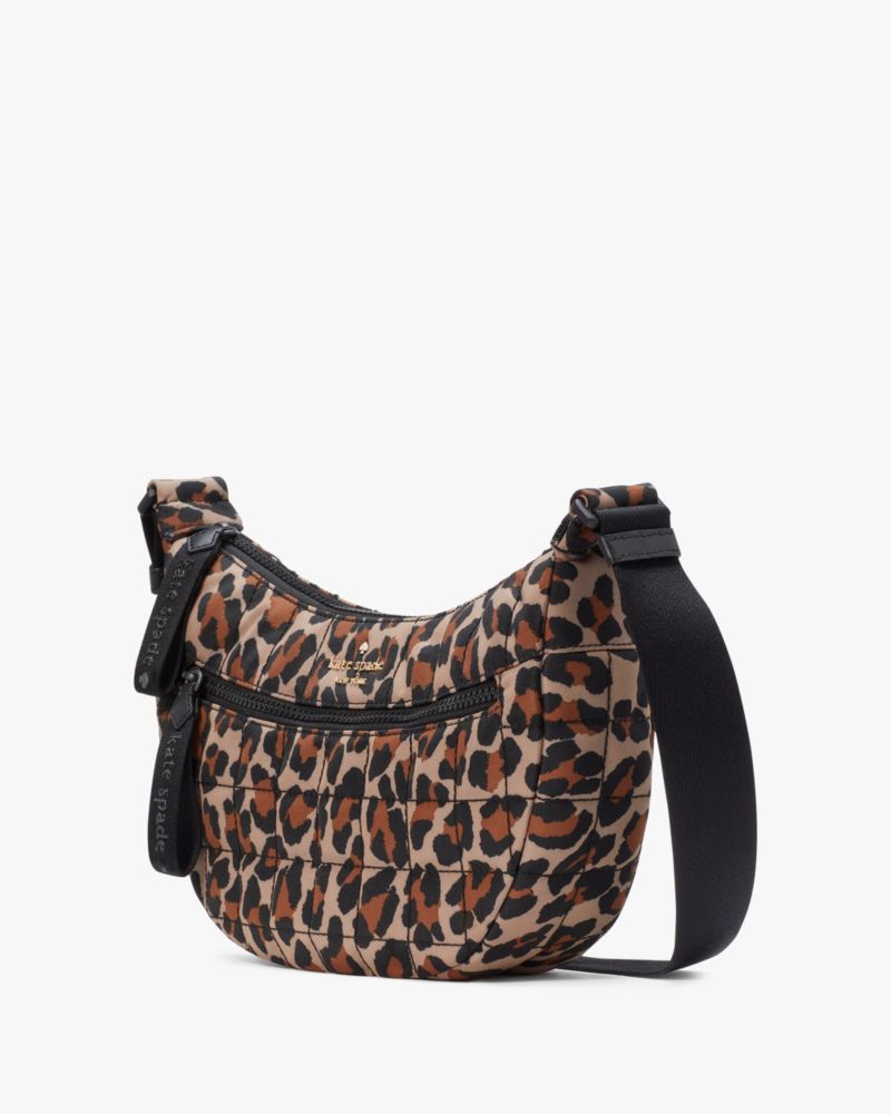 Kate Spade,Camden Quilted Leopard Sling Bag,