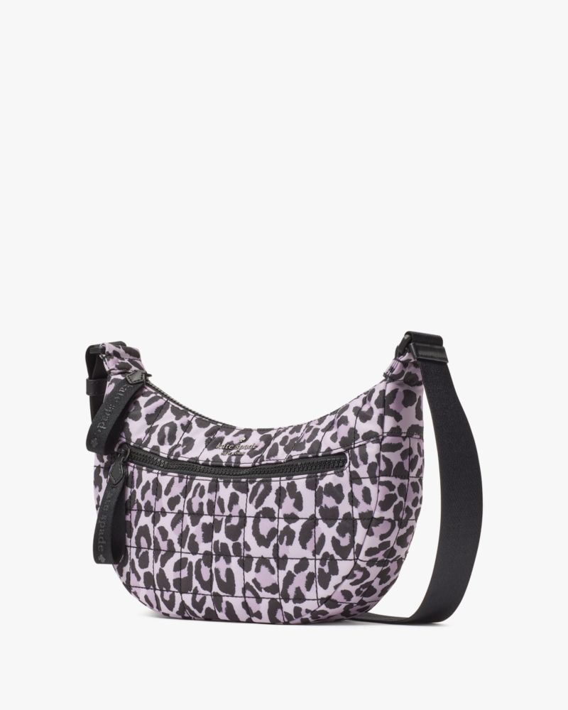 Kate Spade,Camden Quilted Large Leopard Sling Bag,