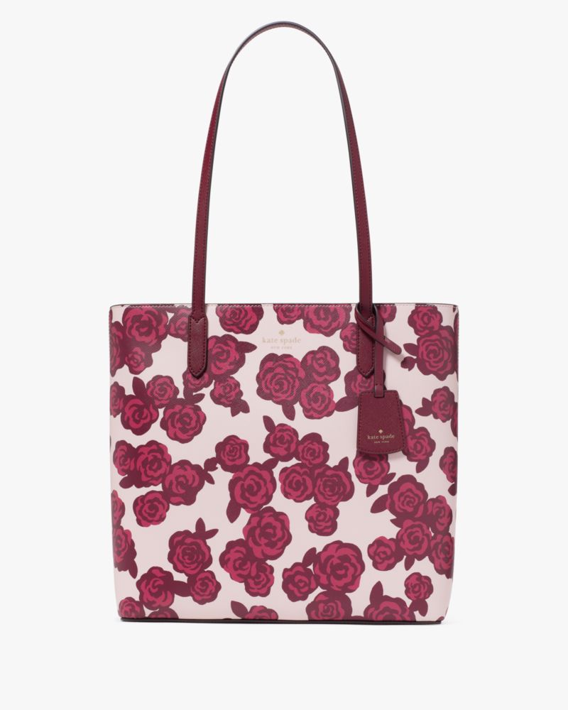 Pink Multi Brynn Rose Florets Tote