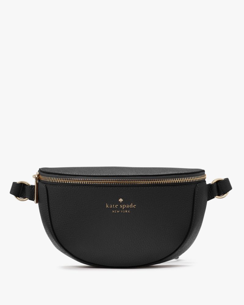 Black Lena Belt Bag