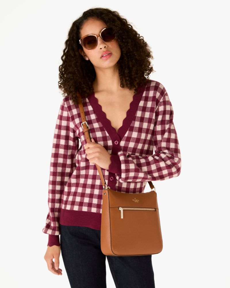 Kate Spade,Lena Swingpack Large Crossbody,Brown