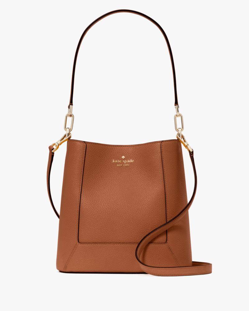 Kate Spade,Lena Bucket Bag,Warm Gingerbread