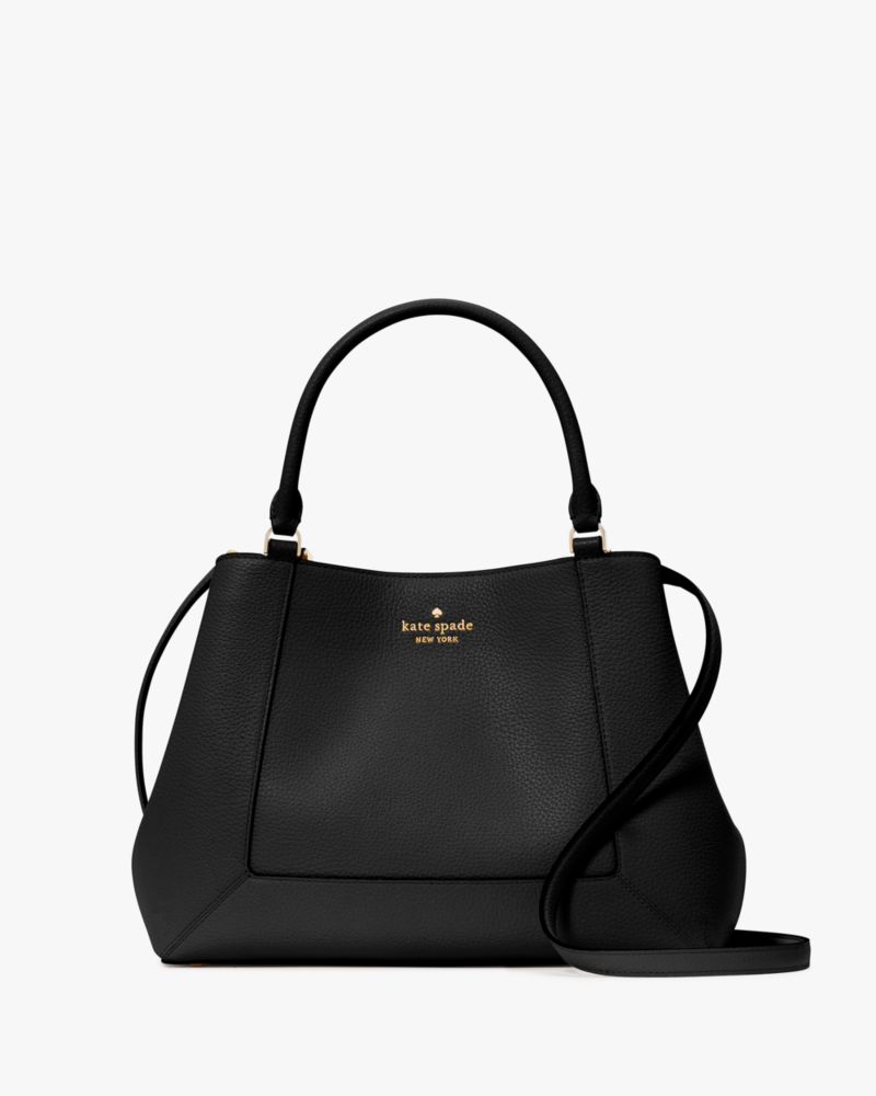 Kate Spade,Lena Satchel,Black