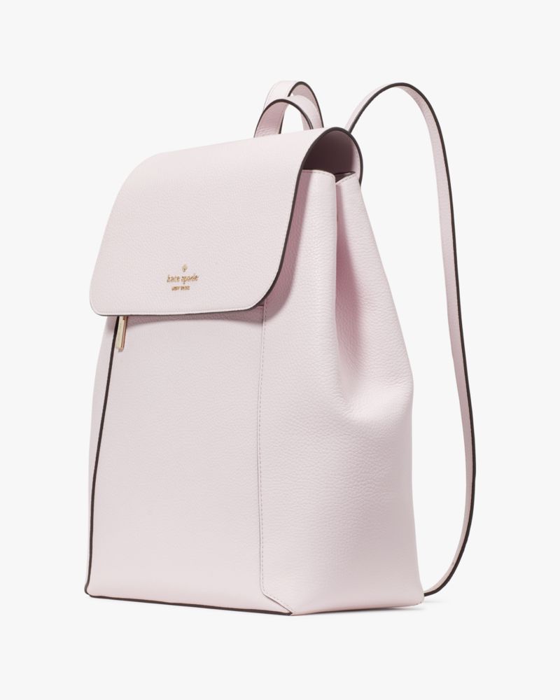 Kate Spade,Lena Flap Backpack,Shimmer Pink
