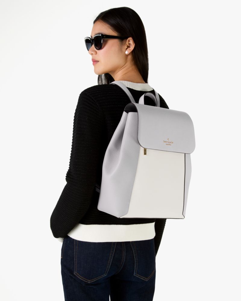 Kate Spade,Lena Colorblock Flap Backpack,