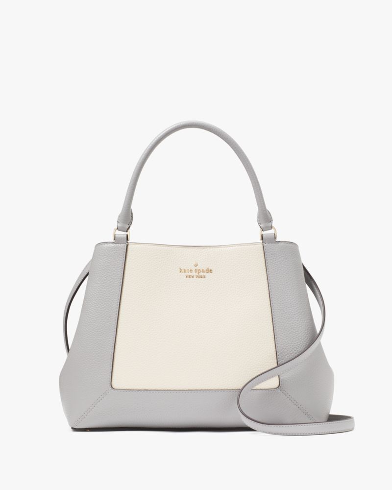 Kate Spade,レナ カラーブロック サッチェル,バッグ,マウンテングレイマルチ