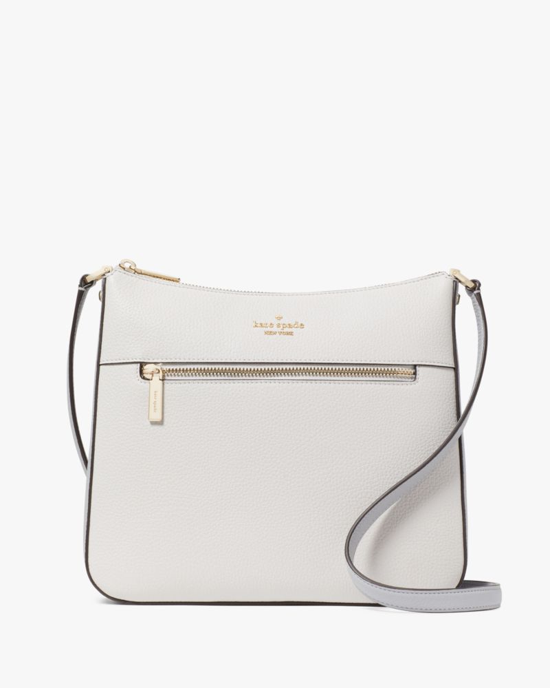 Kate Spade,Lena Colorblock Large  Swingpack Crossbody,White