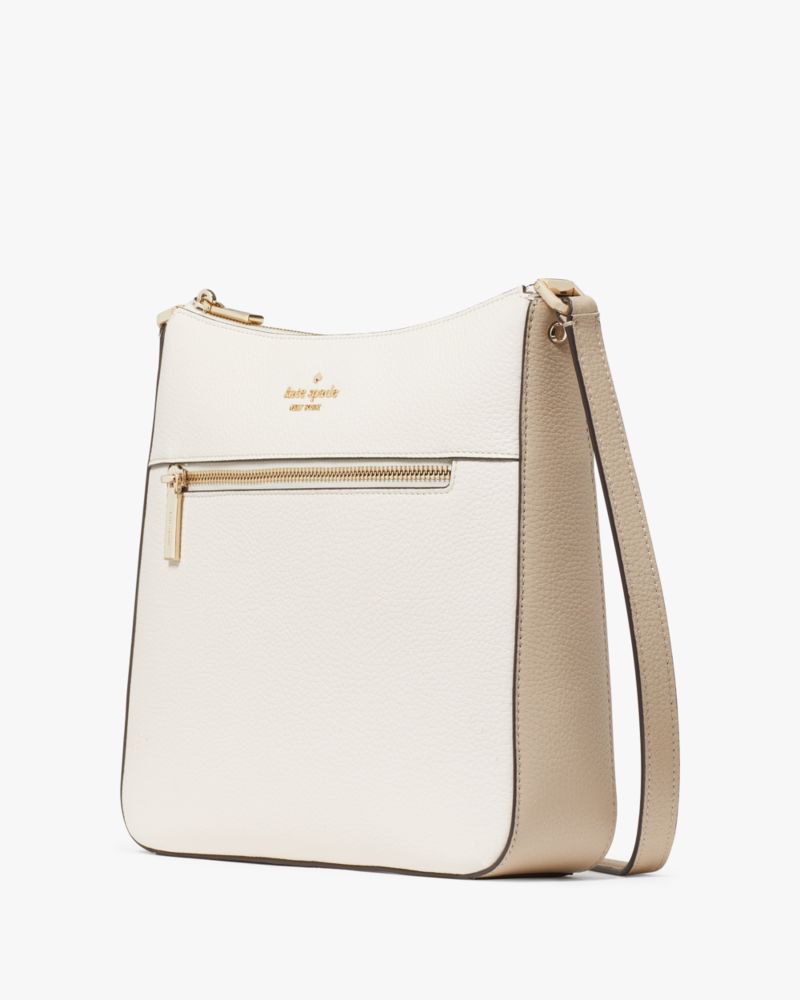 Kate Spade,Lena Colorblock Large  Swingpack Crossbody,White