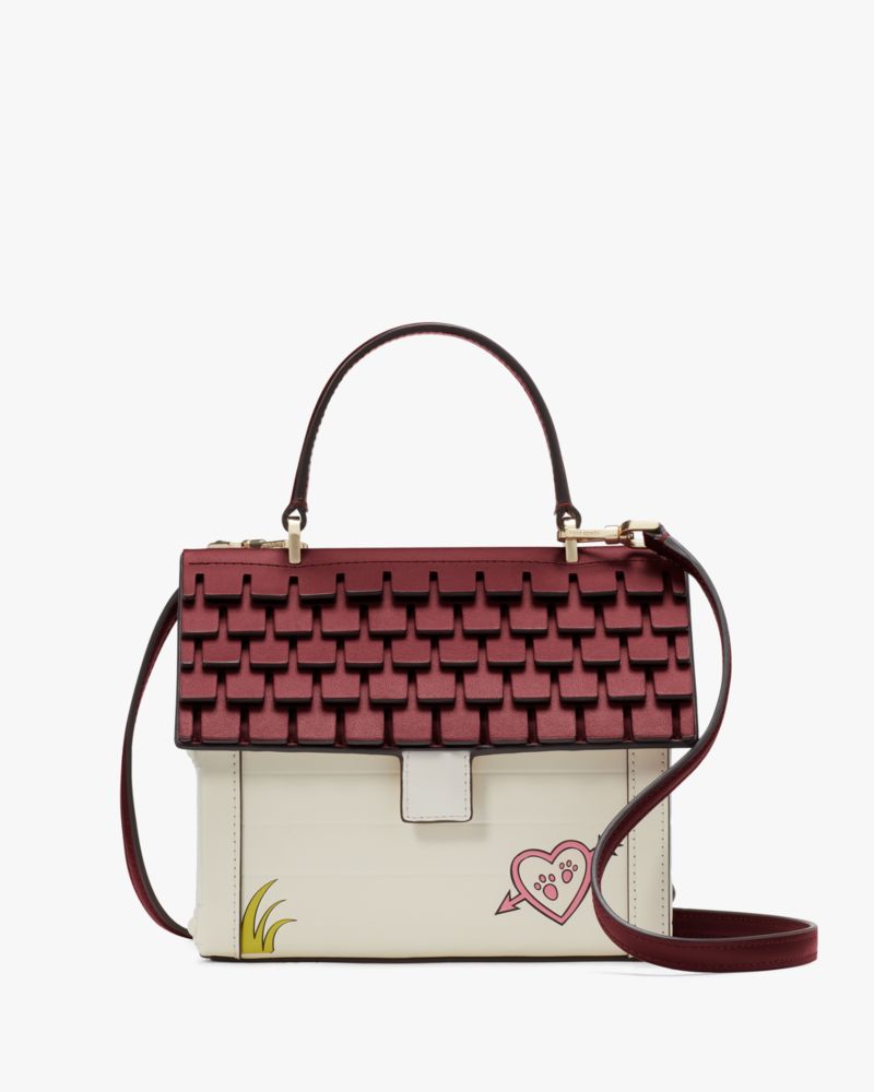 Kate Spade,Disney X Kate Spade New York Lady And The Tramp Dog House Crossbody,Meringue Multi