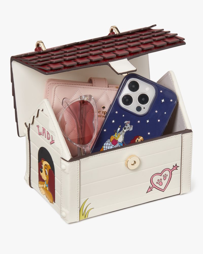 Kate Spade,Disney X Kate Spade New York Lady And The Tramp Dog House Crossbody,Multi Color