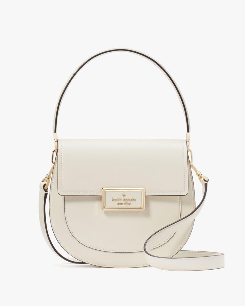 White saddle bag sale