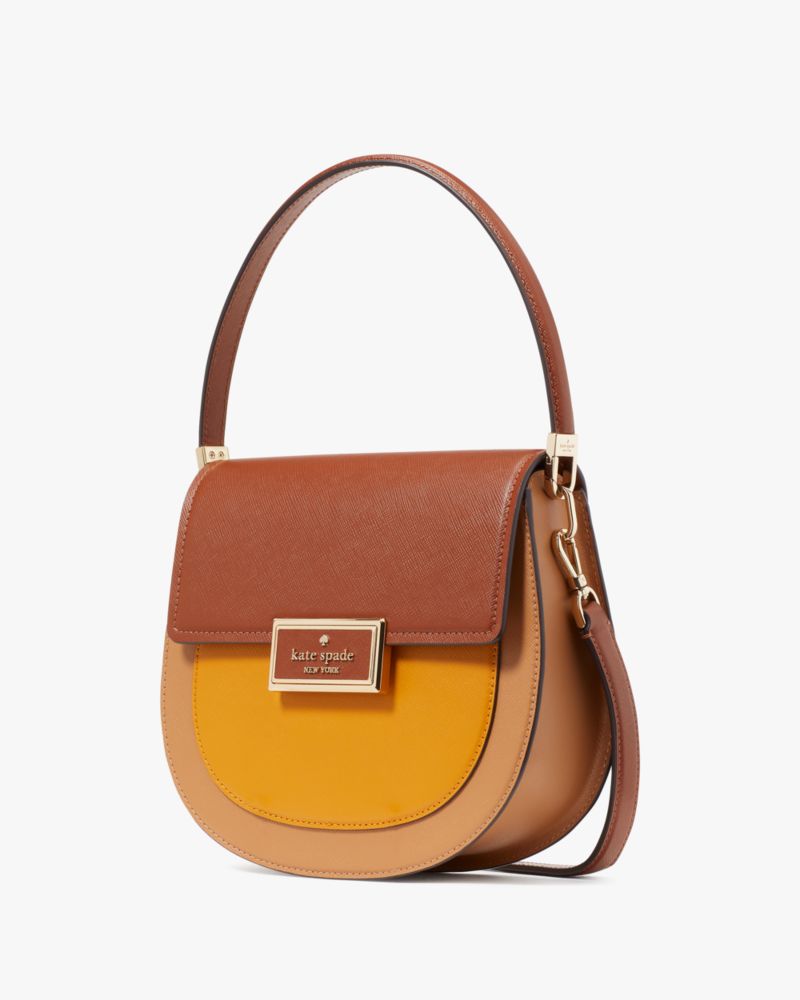 Kate Spade,Reegan Colorblock Saddle Bag,